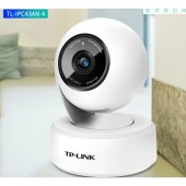 TP-LINK 无线监控摄像头 300万高清云台 家用网络智能安防家庭监控 360度全景wifi手机远程TL-IPC43AN-4 霜白（3个起售，偏远区域下单请电话咨询 ）