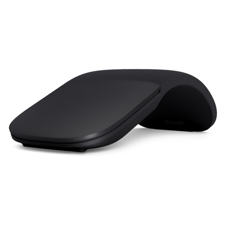 微软 Surface Arc蓝牙无线鼠标 轻薄便携可 办公鼠标(典雅黑)（偏远区域下单请电话咨询）